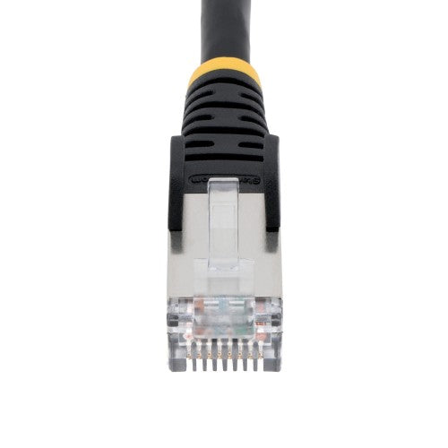 StarTech.com NLBK-50F-CAT6A-PATCH networking cable Black 598.4" (15.2 m) S/FTP (S-STP)