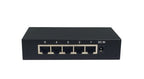 Amer Networks SG5D network switch Unmanaged Gigabit Ethernet (10/100/1000) Black, Silver