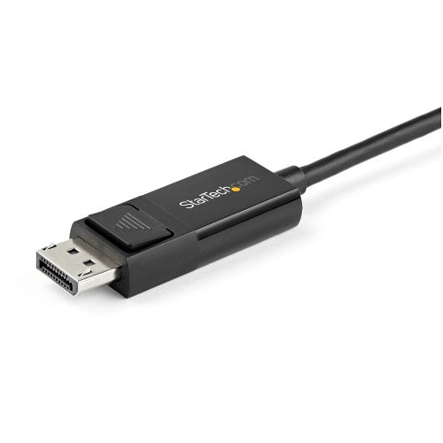 StarTech.com CDP2DP2MBD video cable adapter 78.7" (2 m) USB Type-C DisplayPort Black