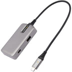 StarTech.com DKT31CHPD3 laptop dock/port replicator Wired USB 3.2 Gen 2 (3.1 Gen 2) Type-C Gray