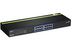 Trendnet TEG-S16G network switch Unmanaged Black