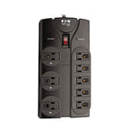 Tripp Lite TLP808B surge protector Black 8 AC outlet(s) 120 V 98.4" (2.5 m)