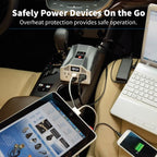 Tripp Lite PV400USB power adapter/inverter Auto 400 W Silver