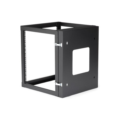 StarTech.com RK1219WALLOH rack cabinet 12U Wall mounted rack Black