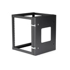 StarTech.com RK1219WALLOH rack cabinet 12U Wall mounted rack Black