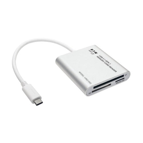 Tripp Lite U452-003 card reader USB 3.2 Gen 1 (3.1 Gen 1) White