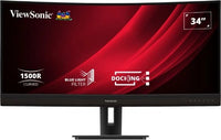 Viewsonic VG3456C computer monitor 34" 3440 x 1440 pixels UltraWide Quad HD LED Black