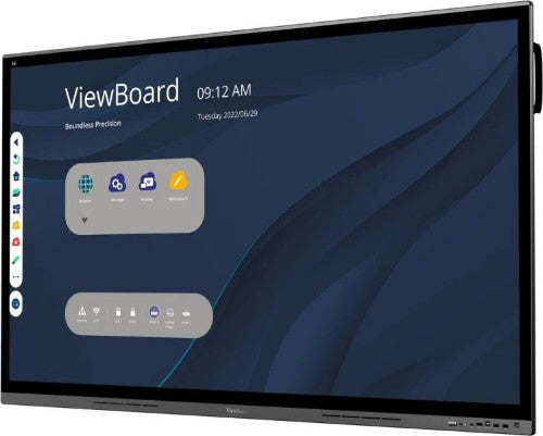 Viewsonic IFP6562 signage display Interactive flat panel 65" LED Wi-Fi 350 cd/m² 4K Ultra HD Black Touchscreen Built-in processor Android 8.0