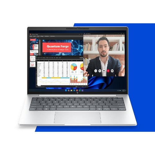 HP EliteBook 8 G2a 14 inch Notebook Next Gen AI PC Wolf Pro Security Edition Copilot+ PC Laptop 14" WUXGA 32 GB LPDDR5x-SDRAM 512 GB SSD Wi-Fi 7 (802.11be) Windows 11 Pro Silver