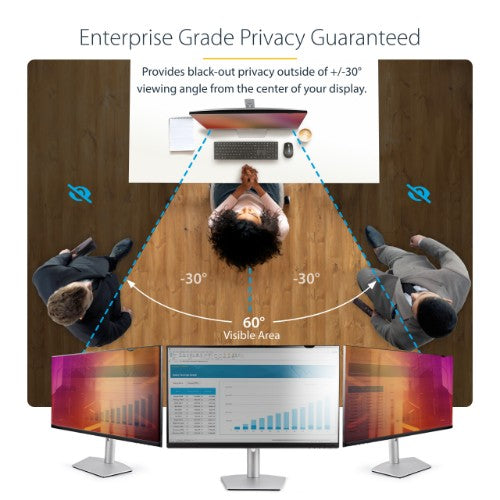 StarTech.com 2769G-PRIVACY-SCREEN display privacy filters 27" Monitor Frameless display privacy filter