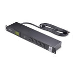 StarTech.com 16NM8-RACK-MOUNT-PDU power distribution unit (PDU) 16 AC outlet(s) 1U Black
