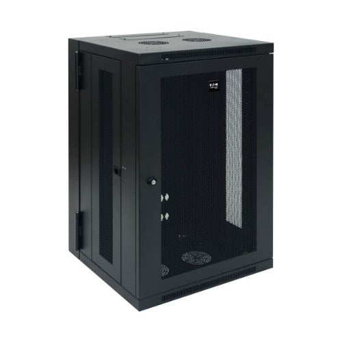 Tripp Lite SRW18US rack cabinet 18U Wall mounted rack Black