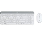 Logitech 920-009443 keyboard Mouse included Office RF Wireless English White
