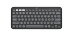 Logitech Pebble Keys 2 K380s keyboard Universal Bluetooth QWERTY English Graphite
