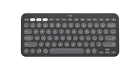 Logitech Pebble Keys 2 K380s keyboard Universal Bluetooth QWERTY English Graphite