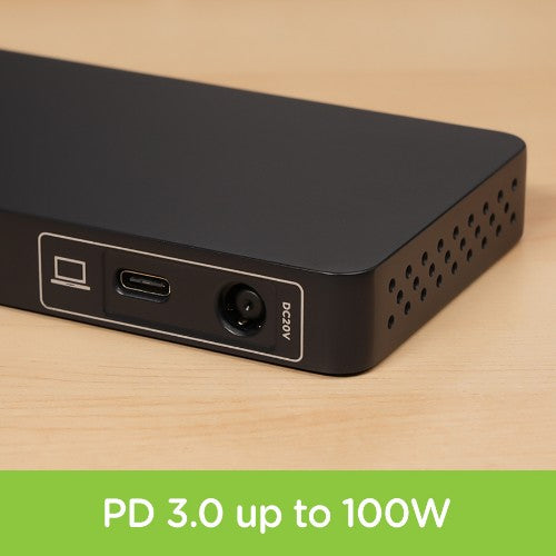 iogear GUD3C4K2TAA notebook dock/port replicator Wired Thunderbolt 4 Black