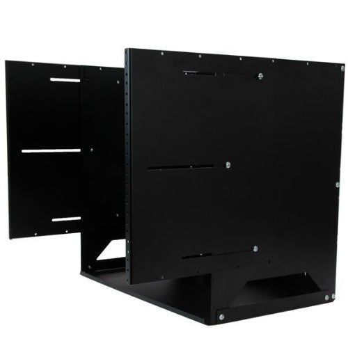 StarTech.com WALLSHELF8U rack cabinet 8U Wall mounted rack Black