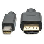 Tripp Lite P586-003-HD-V4A video cable adapter 35.8" (0.91 m) Mini DisplayPort HDMI Black