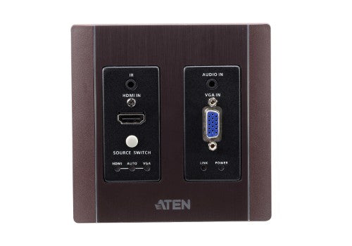 ATEN VE2812AUST AV extender AV transmitter Black