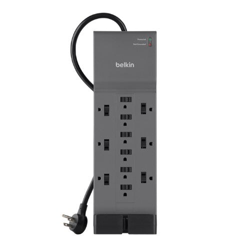 Belkin Connect Black 12 AC outlet(s) 94.5" (2.4 m)