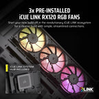 Corsair iCUE LINK 3500X RGB Midi Tower Black