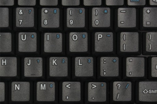 Adesso SlimTouch 410 keyboard USB QWERTY US English Black
