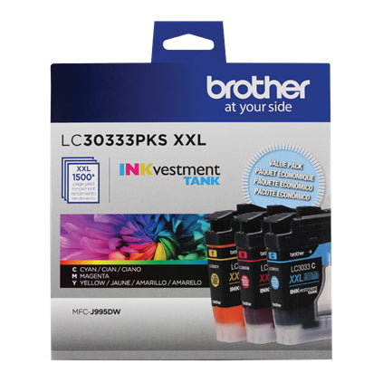 Brother LC30333PKS ink cartridge 1 pc(s) Original Extra (Super) High Yield Cyan, Magenta, Yellow