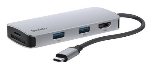 Belkin Connect USB Type-C 5000 Mbit/s Gray