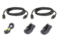ATEN 2L-7D02UDPX5 KVM cable Black 70.9" (1.8 m)