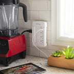 CyberPower CSP600WSURC5 surge protector White 6 AC outlet(s) 125 V