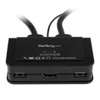 StarTech.com SV211HDUA KVM switch Black