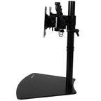 StarTech.com ARMBARDUO monitor mount / stand 24" Desk Black