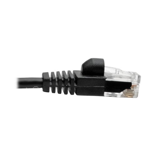 Tripp Lite N261-S01-BK networking cable Black 11.8" (0.3 m) Cat6a U/UTP (UTP)