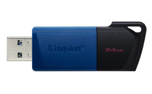 Kingston Technology DataTraveler Exodia M USB flash drive 64 GB USB Type-A 3.2 Gen 1 (3.1 Gen 1) Black, Blue