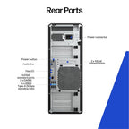 HP Z6 G5 A AMD Ryzen Threadripper PRO 7955WX 16 GB DDR5-SDRAM 512 GB SSD NVIDIA Quadro T1000 Windows 11 Pro Tower Workstation Black