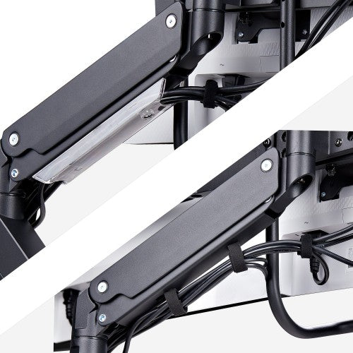 StarTech.com 3M1A3SG-MONITOR-ARM monitor mount / stand 27" Desk Black, Silver