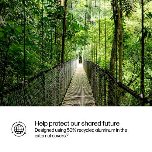 HP EliteBook 6 G1i 14 inch Notebook AI PC Wolf Pro Security Edition Silver