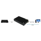 StarTech.com ET91000SM20 network media converter 2000 Mbit/s 1310 nm Single-mode Black