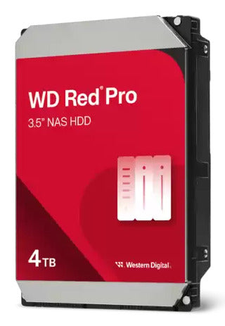 Western Digital Red Pro internal hard drive 4 TB 7200 RPM 256 MB 3.5" Serial ATA III