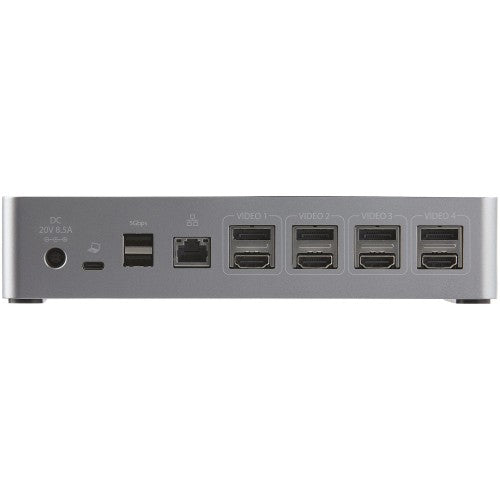 StarTech.com DK31C4DPPD laptop dock/port replicator Wired USB 3.2 Gen 2 (3.1 Gen 2) Type-C Black, Gray
