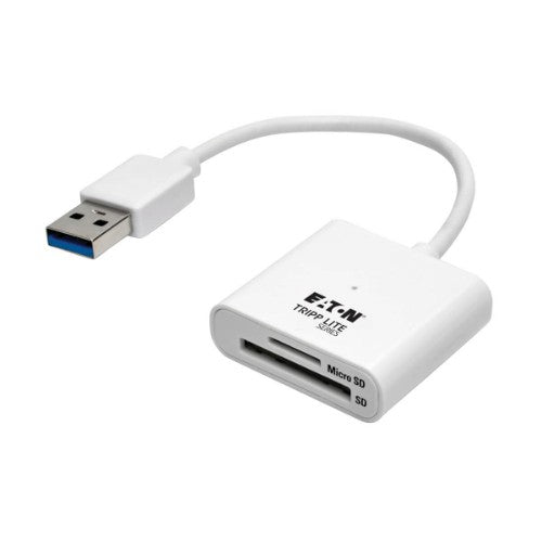 Tripp Lite U352-06N-SD card reader USB 3.2 Gen 1 (3.1 Gen 1) White