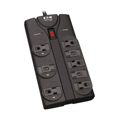 Tripp Lite TLP808B surge protector Black 8 AC outlet(s) 120 V 98.4" (2.5 m)