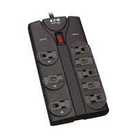 Tripp Lite TLP808B surge protector Black 8 AC outlet(s) 120 V 98.4" (2.5 m)