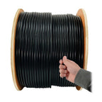 Tripp Lite N222-01K-BK networking cable Black 12000" (304.8 m) Cat6 U/UTP (UTP)