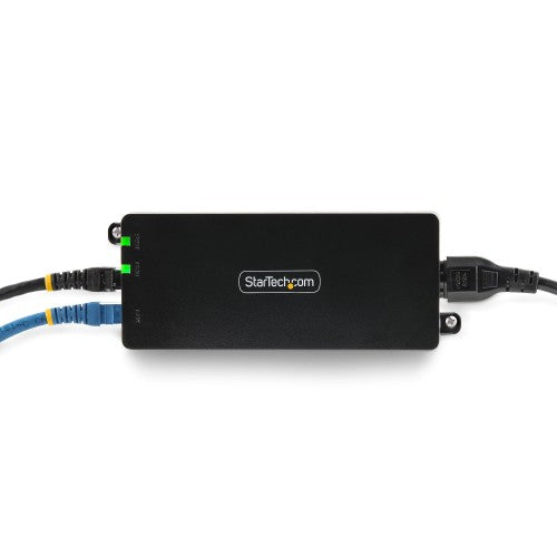 StarTech.com AF41XC-POE-INJECTOR PoE adapter 2.5 Gigabit Ethernet, 5 Gigabit Ethernet, 10 Gigabit Ethernet, Fast Ethernet, Gigabit Ethernet
