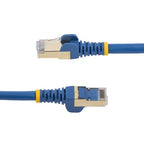 StarTech.com C6ASPAT2BL networking cable Blue 23.6" (0.6 m) Cat6a