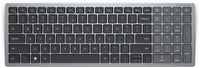 DELL KB740 keyboard Office RF Wireless + Bluetooth QWERTY English Gray, Black