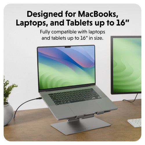 HYPER HS1150GYGL laptop stand Gray 16"