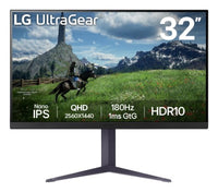 LG 32GS85Q-B computer monitor 31.5" 2560 x 1440 pixels Quad HD LED Gray, Violet