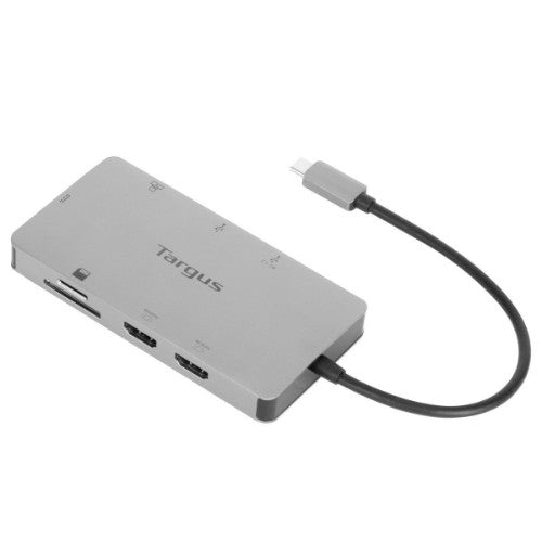 Targus DOCK423TT notebook dock/port replicator Wired USB 3.2 Gen 1 (3.1 Gen 1) Type-C Silver